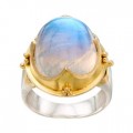 Steve Battelle ring sterling 22K blue moonstone 20.7 carats ring size 8 CSB21 1995 copy.jpg