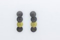 majoral earrings oxidized sterlin with 18K gold element samurai collection MA26 225 copy 2.jpg